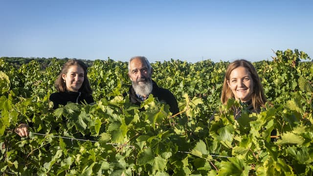 Helena, Quitín y Reyes, la familia Muela - Imagen de la bodega