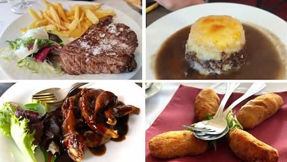 Platos del restaurante El Espino - Composición de Destino Castilla y León
