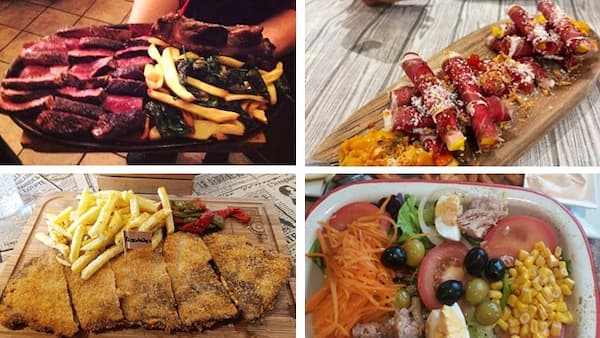 Platos del restaurante asador El Molino de Riaño - Composición de Destino Castilla y León