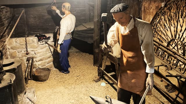Recreación de la fragua tradicional de Riaño en el Museo Etnográfico - Destino Castilla y León