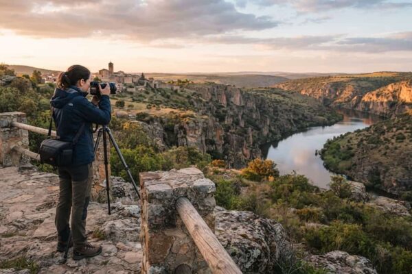 Sacando fotos en Castilla y León